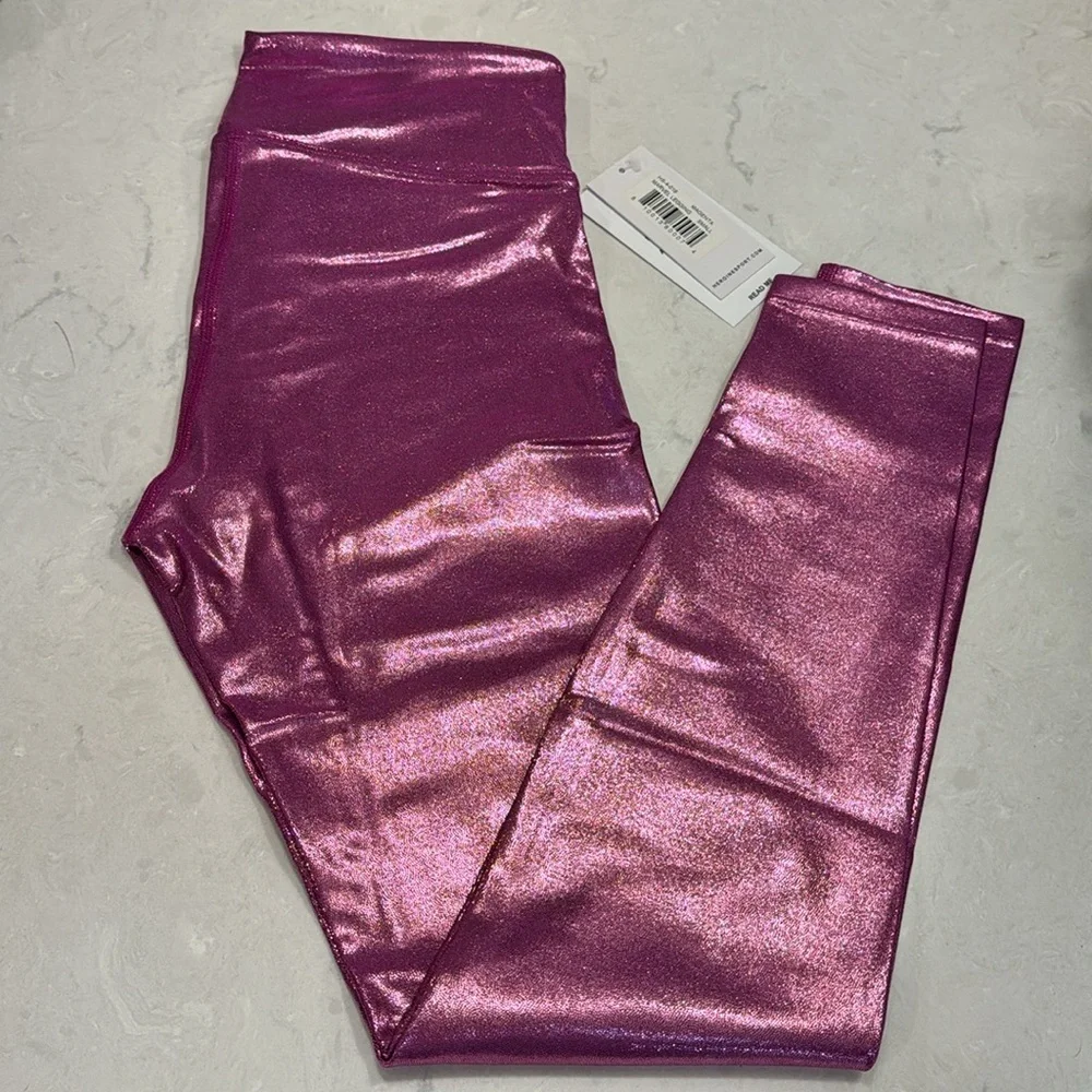Heroine Sport Magenta Leggings - Picture 3 of 5